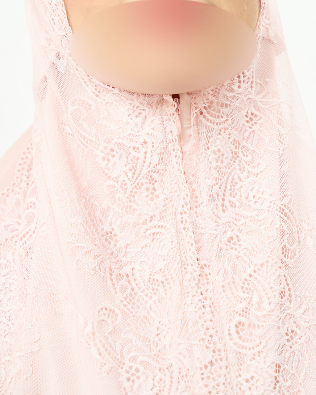 Rose Elegance - Vêtement de prière indonésien