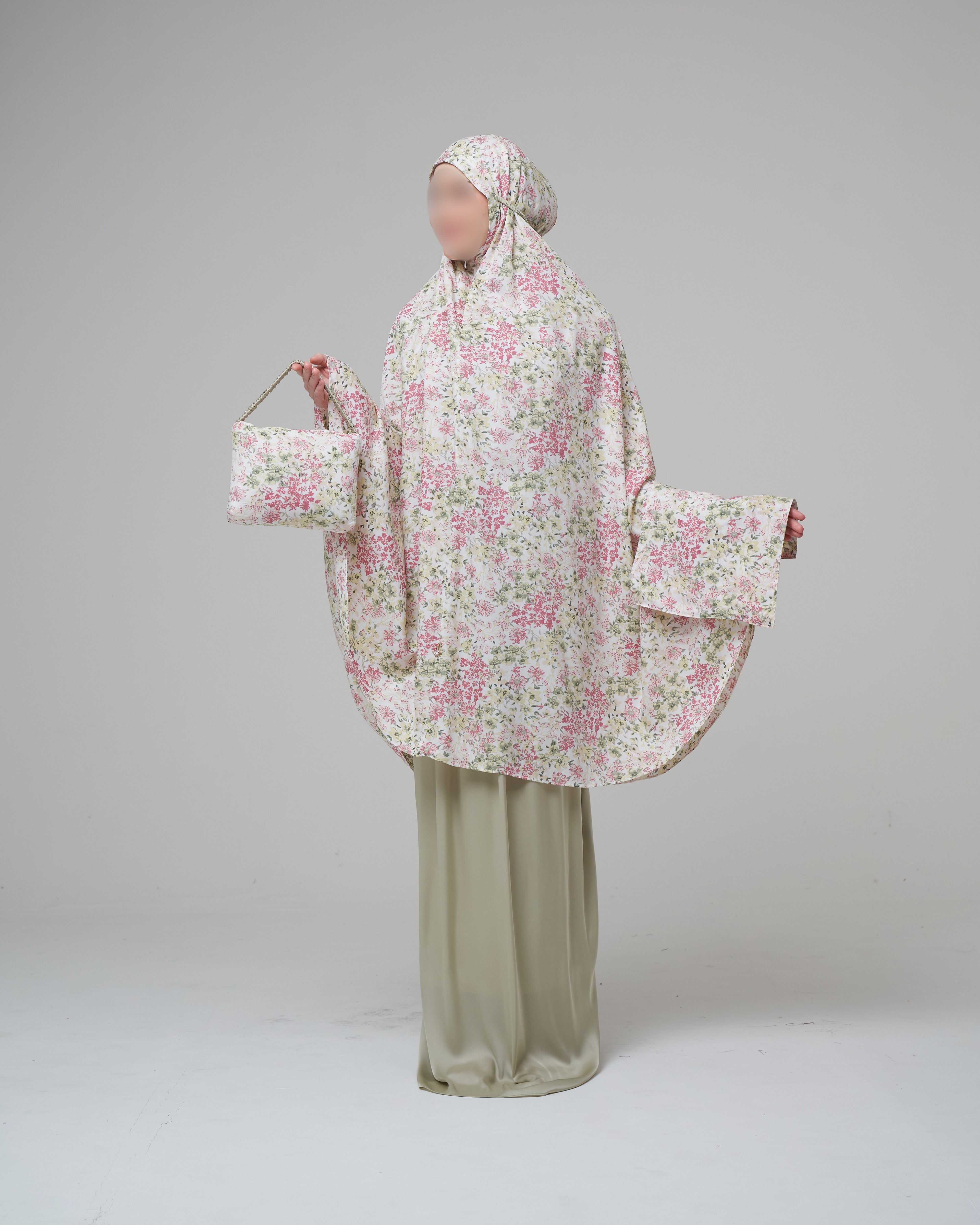 Floral Petals - Vêtement de prière indonésien