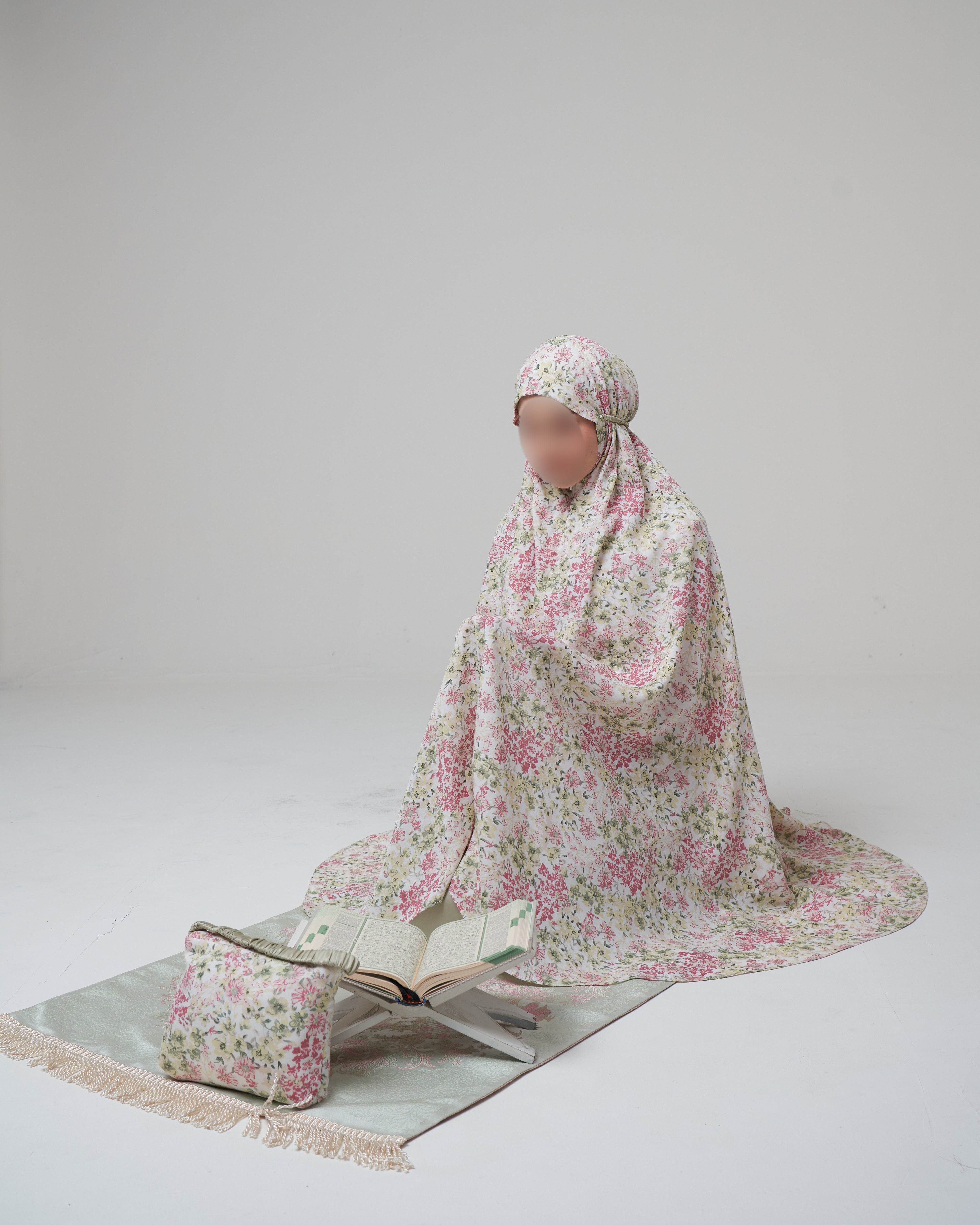 Floral Petals - Vêtement de prière indonésien