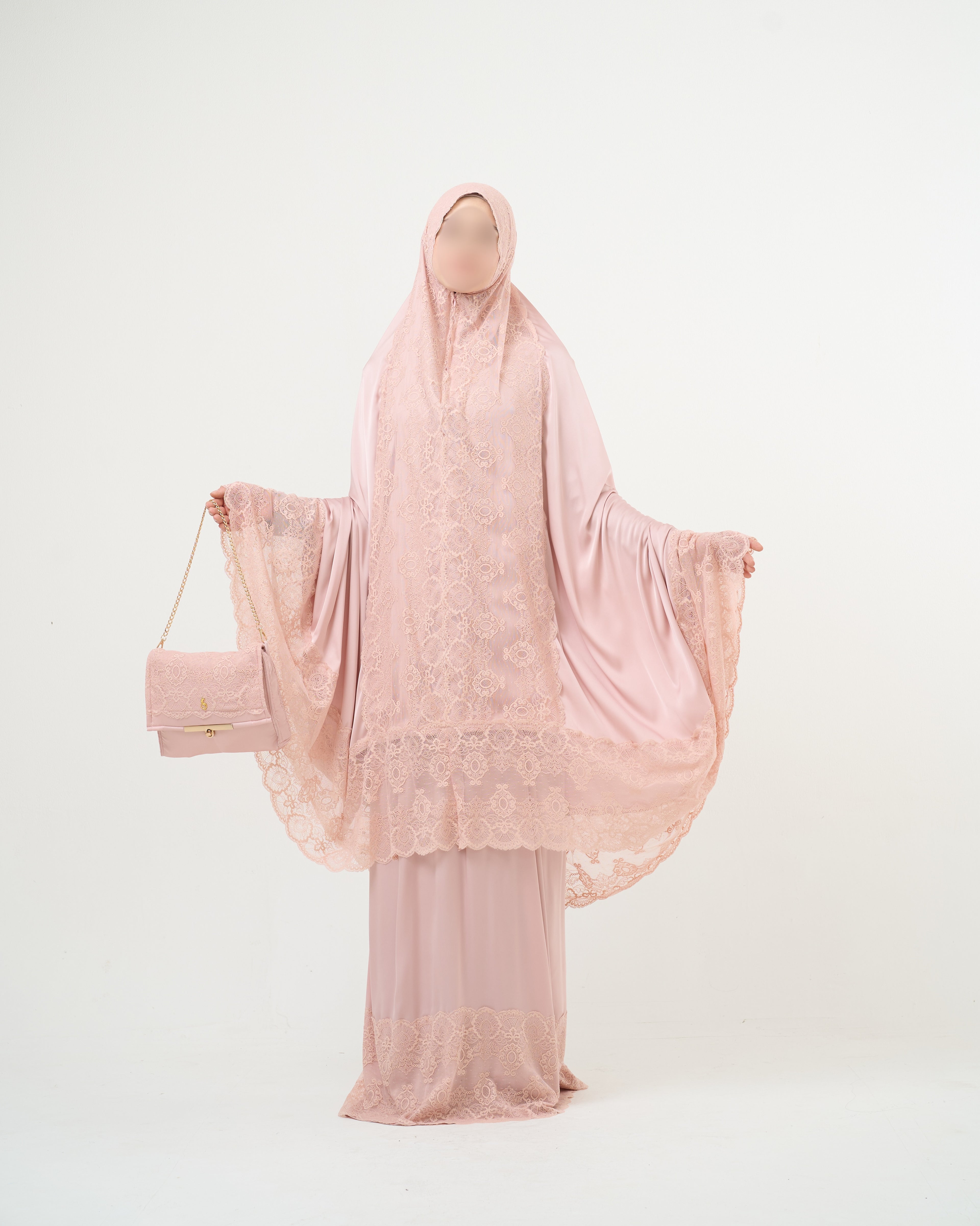 Pearl Elegance - Vêtement de prière indonésien